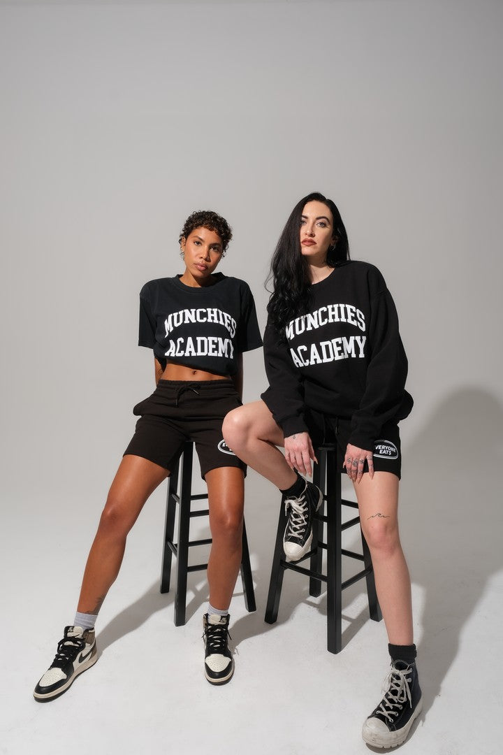 Munchies Academy T-Shirt - Black - Women