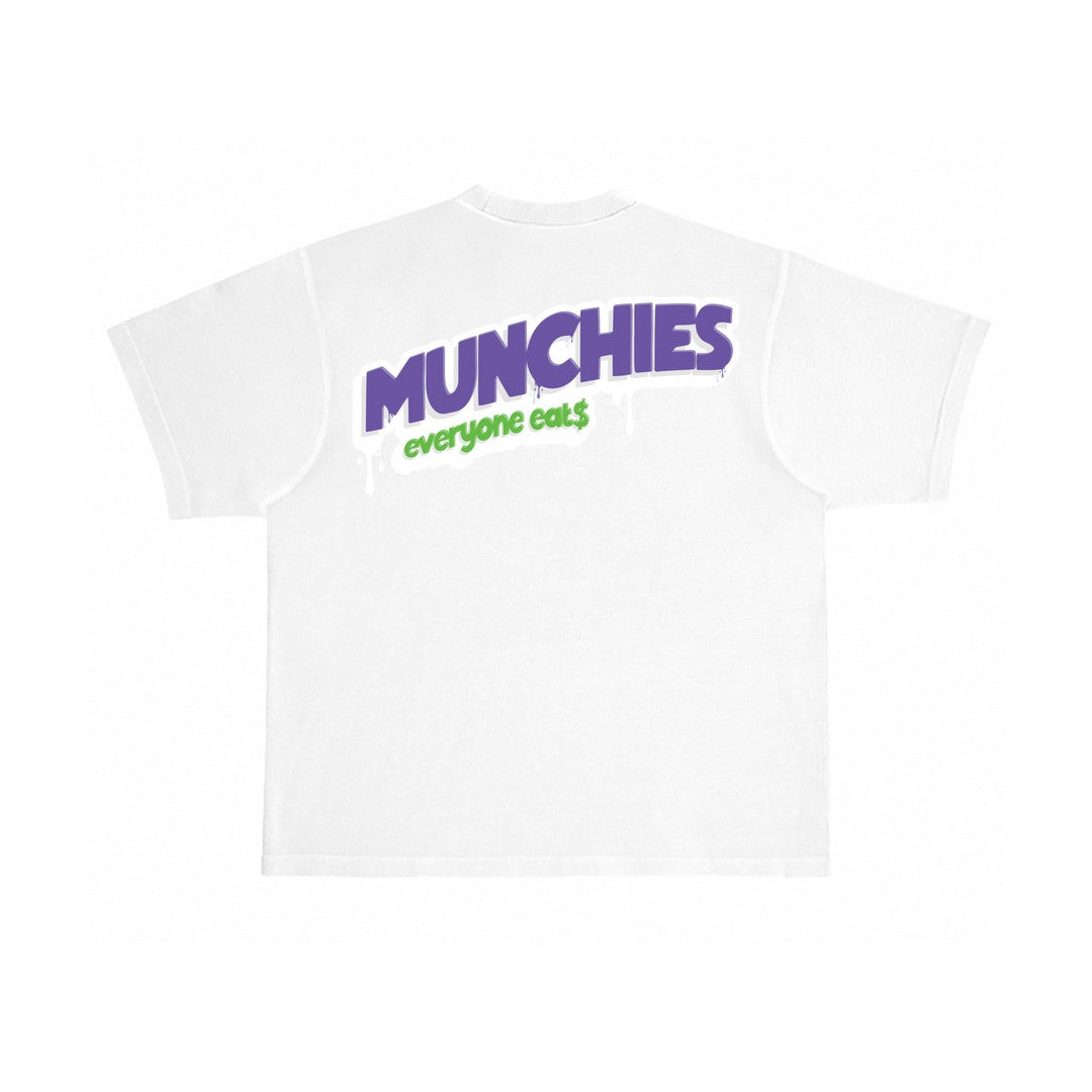 Rainbow Stripz Flavor T-Shirt - White