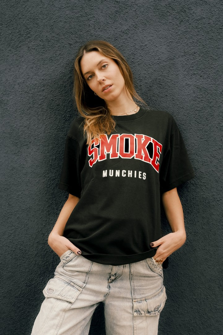 Smoke Munchies T-Shirt - Black - Women