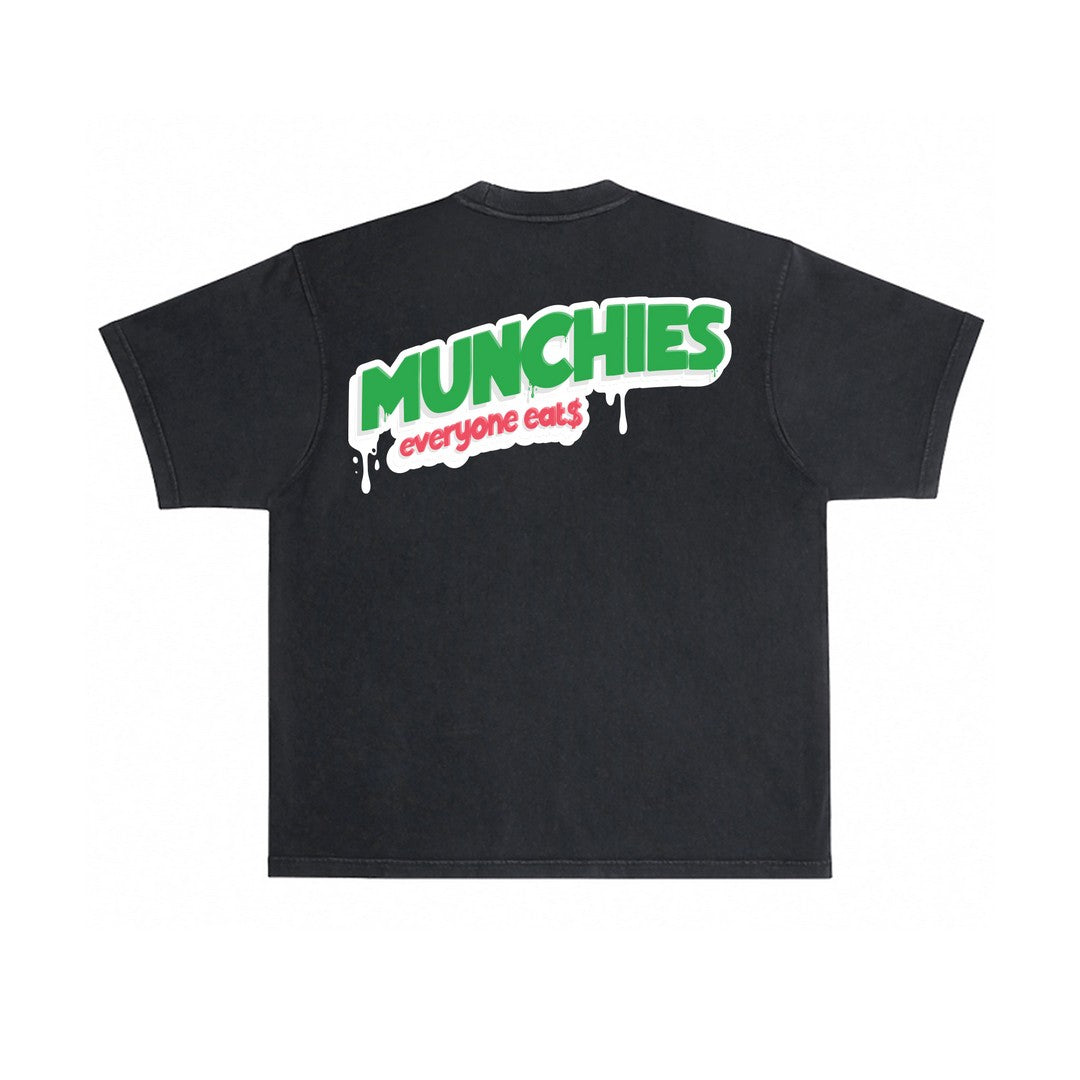 Watermelon Gummies Flavor T-Shirt - Black