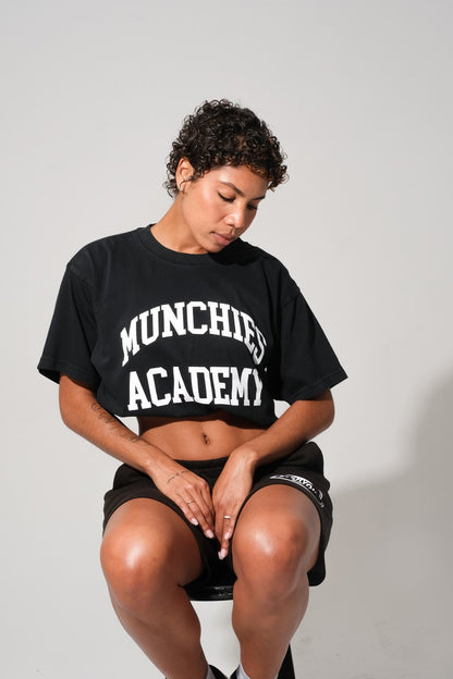 Munchies Academy T-Shirt - Black - Women