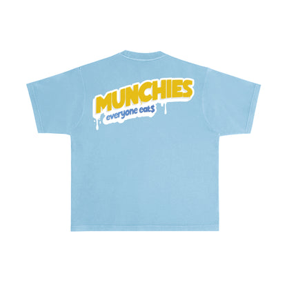 Blueberry Pancake Tee - Pebble Blue