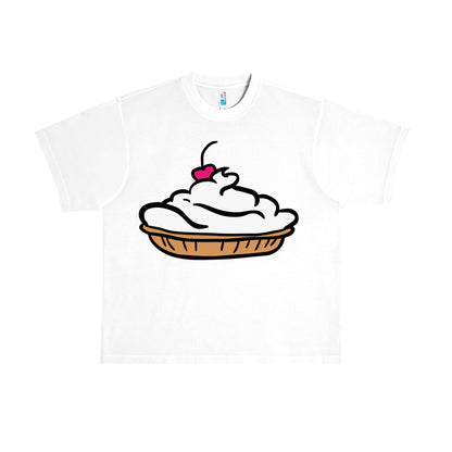 Cream Pie Tee - White