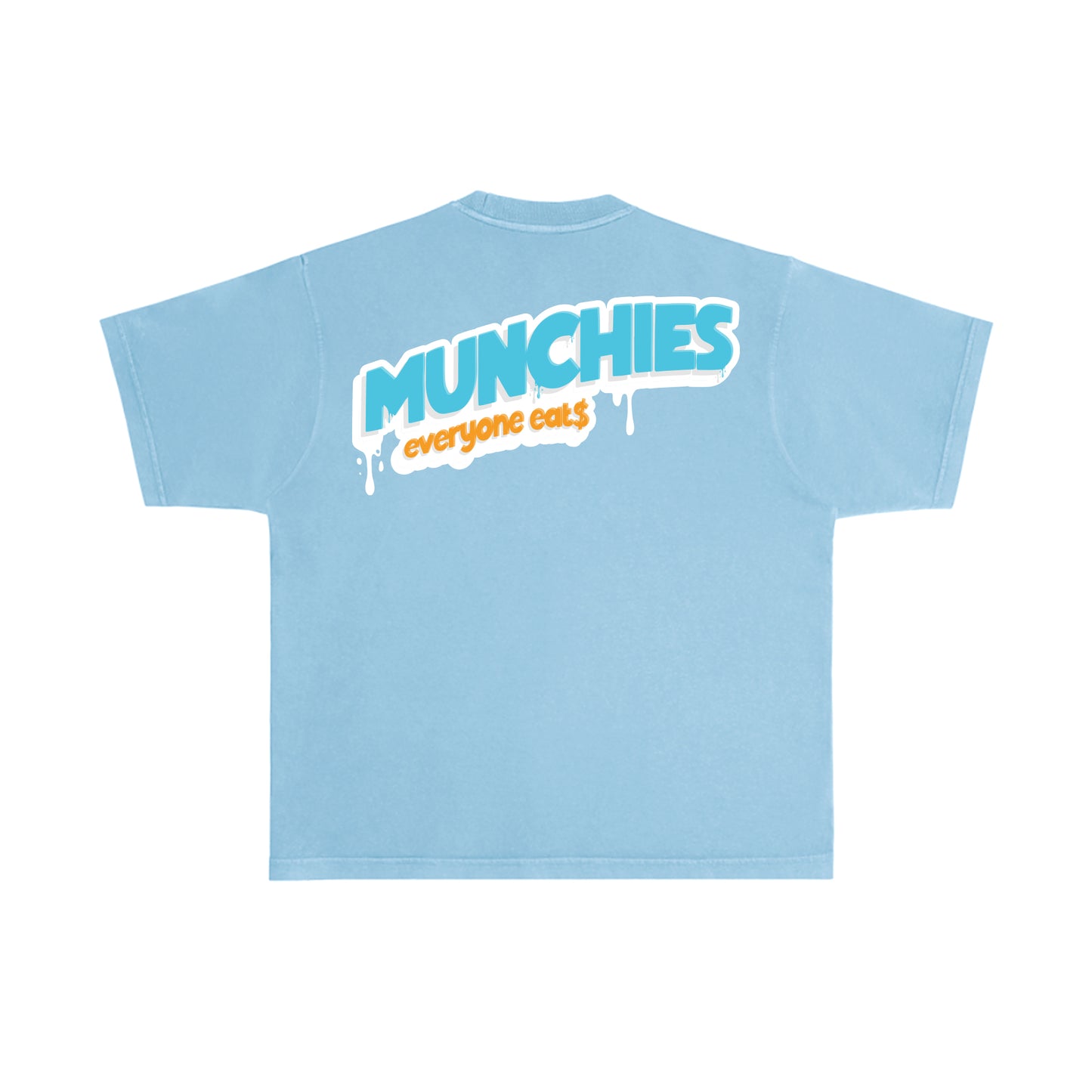 French Toast Tee - Pebble Blue