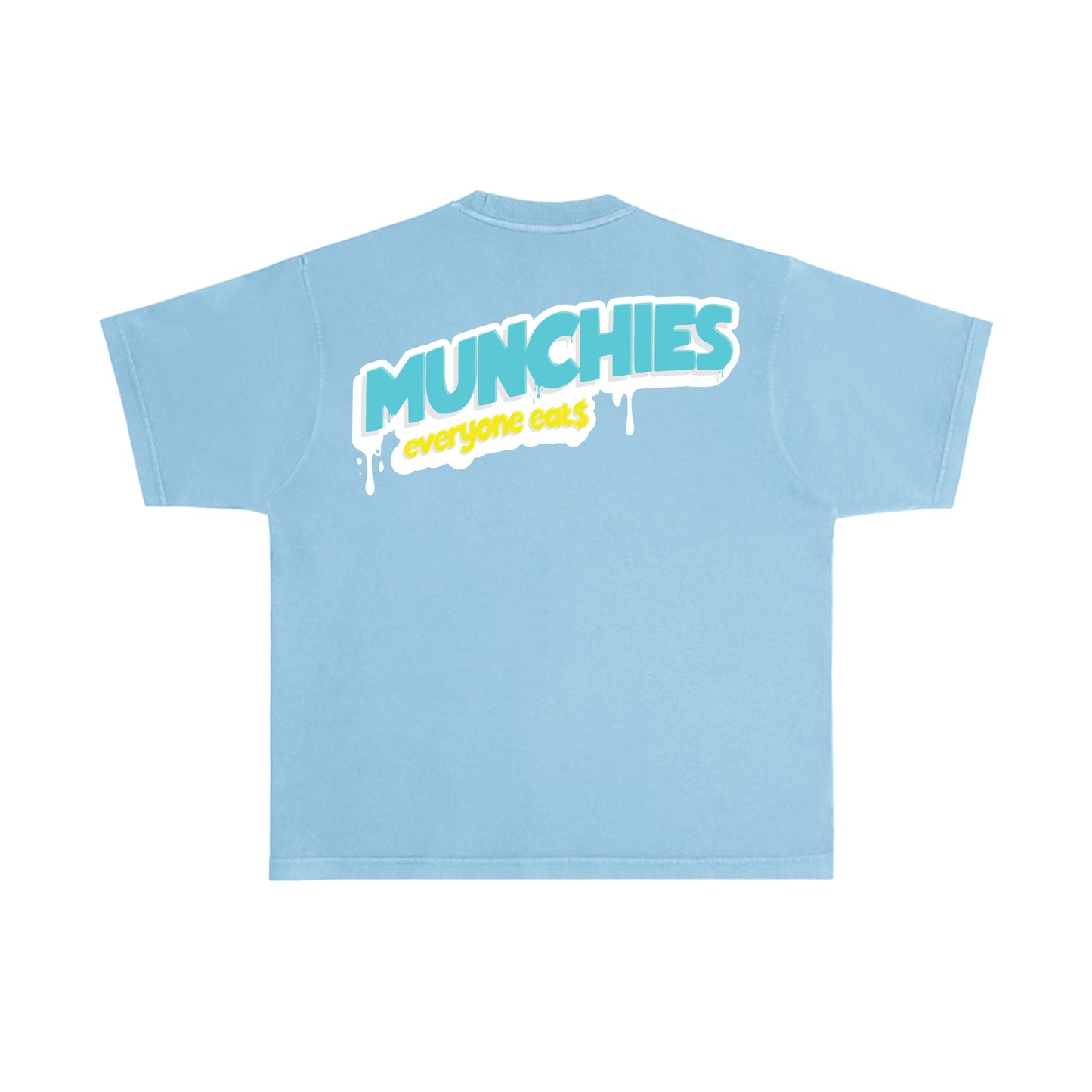 Fruity Cereal Tee - Pebble Blue