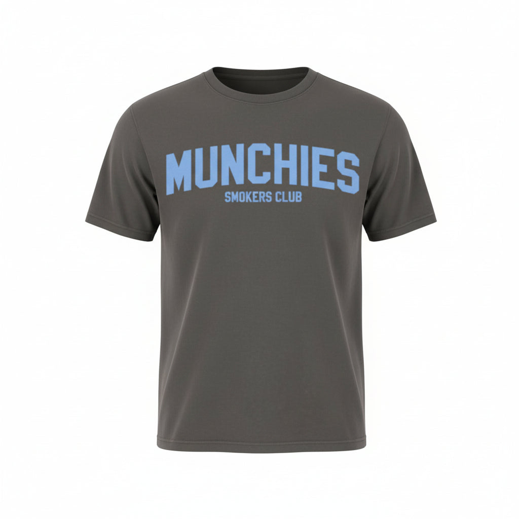 Smokers Club Grey & Blue Shirt