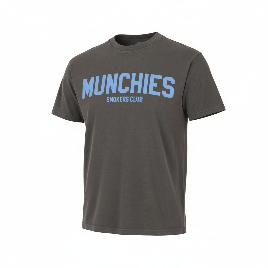 Smokers Club Grey & Blue Shirt