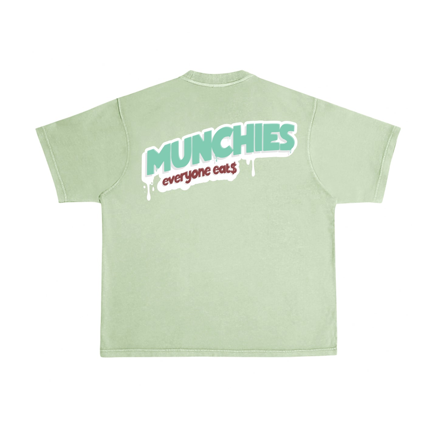 Mint Chocolate Marshmallow Flavor T-Shirt - Oil Green