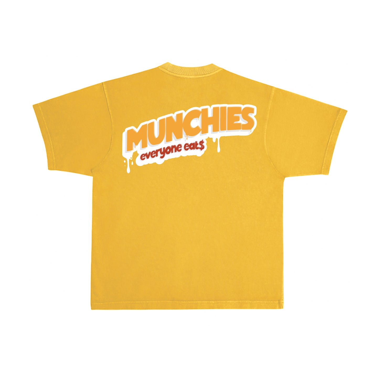 Funnel Cake Flavor T-Shirt - Mustard Yellow