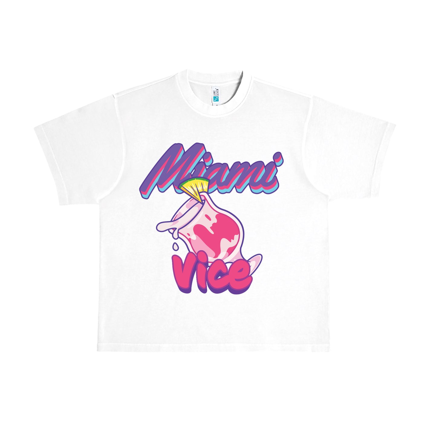 Miami Vice Flavor T-Shirt - White