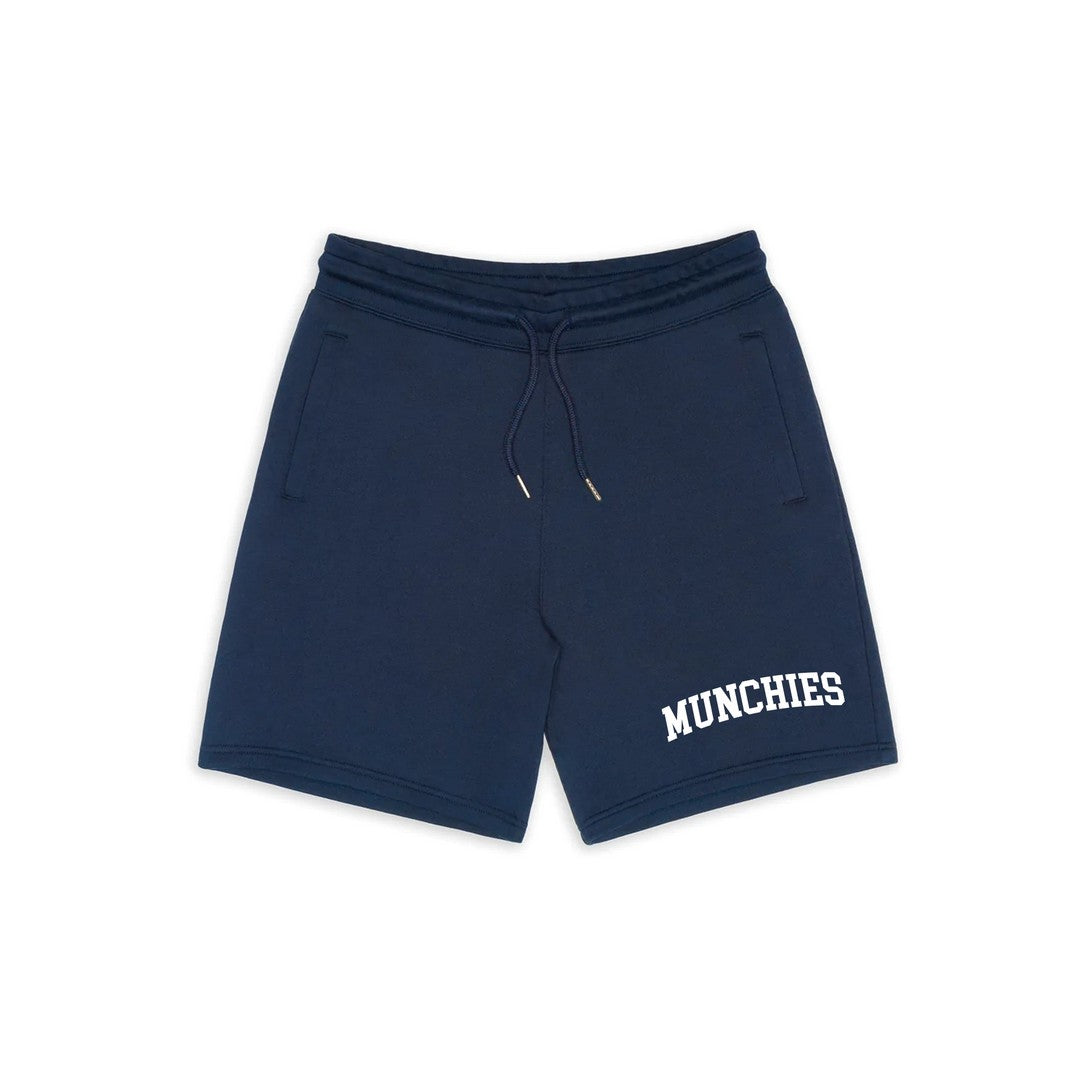 Munchies Logo Shorts - Navy Blue - Women