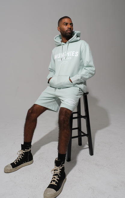 Everyone Eats Shorts - Seafoam Logo - Men