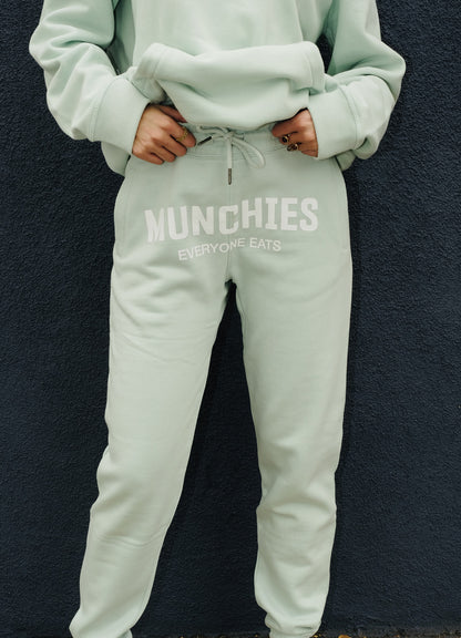 Everyone Eats Sweats - Seafoam with White Logo - Women