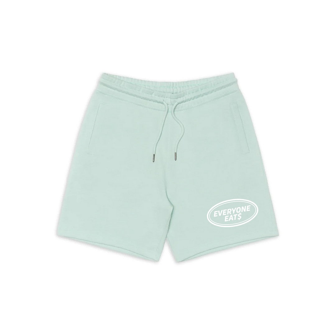 Everyone Eats Shorts - Seafoam Logo - Men