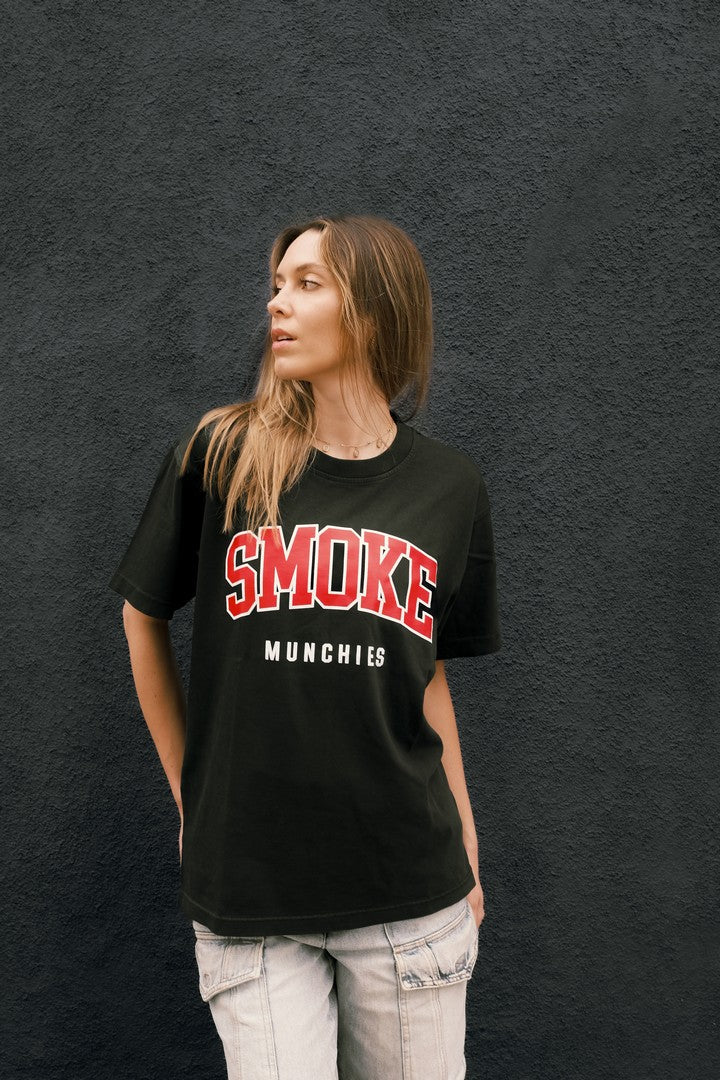 Smoke Munchies T-Shirt - Black - Women