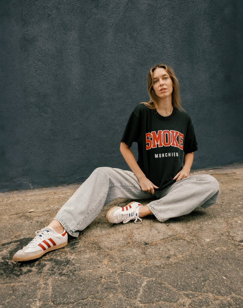 Smoke Munchies T-Shirt - Black - Women