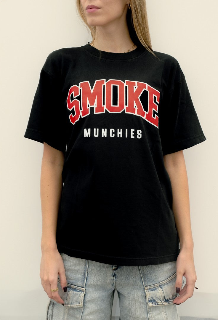 Smoke Munchies T-Shirt - Black - Women